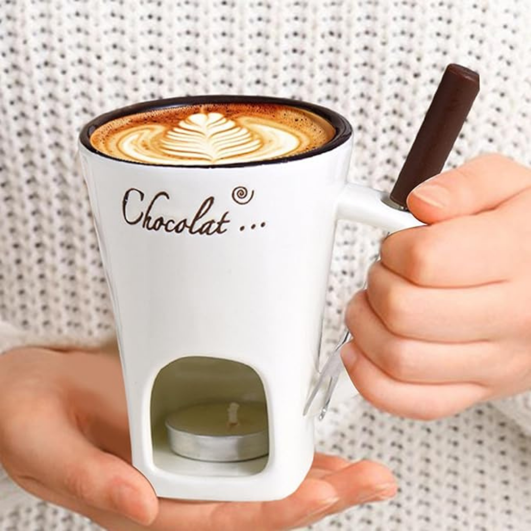 MeltyCup™ – Taza Founde de Cerámica Premium | Momentos Dulces en Casa