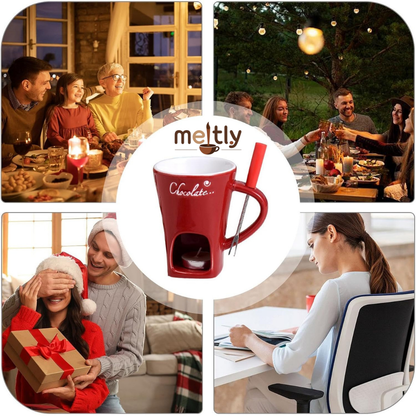 MeltyCup™ – Taza Founde de Cerámica Premium | Momentos Dulces en Casa