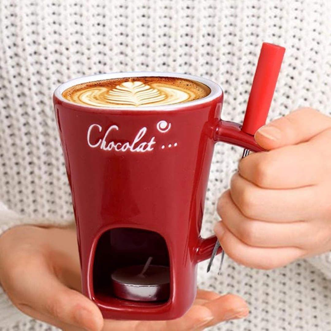 MeltyCup™ – Taza Founde de Cerámica Premium | Momentos Dulces en Casa