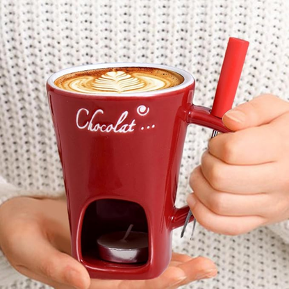 MeltyCup™ – Taza Founde de Cerámica Premium | Momentos Dulces en Casa